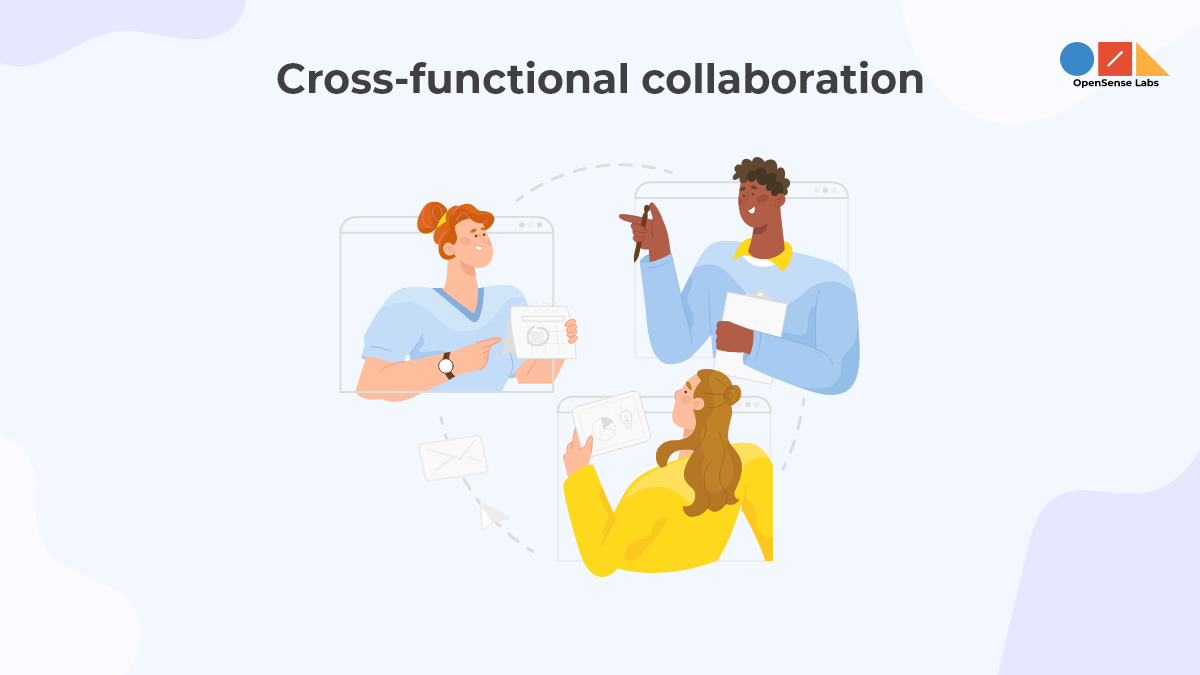 An image displaying the real scenario of cross-functional collaboration