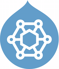 drop shaped logo of acquia content hub drupal module