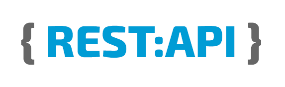 The REST: API logo is displayed in the centre. 
