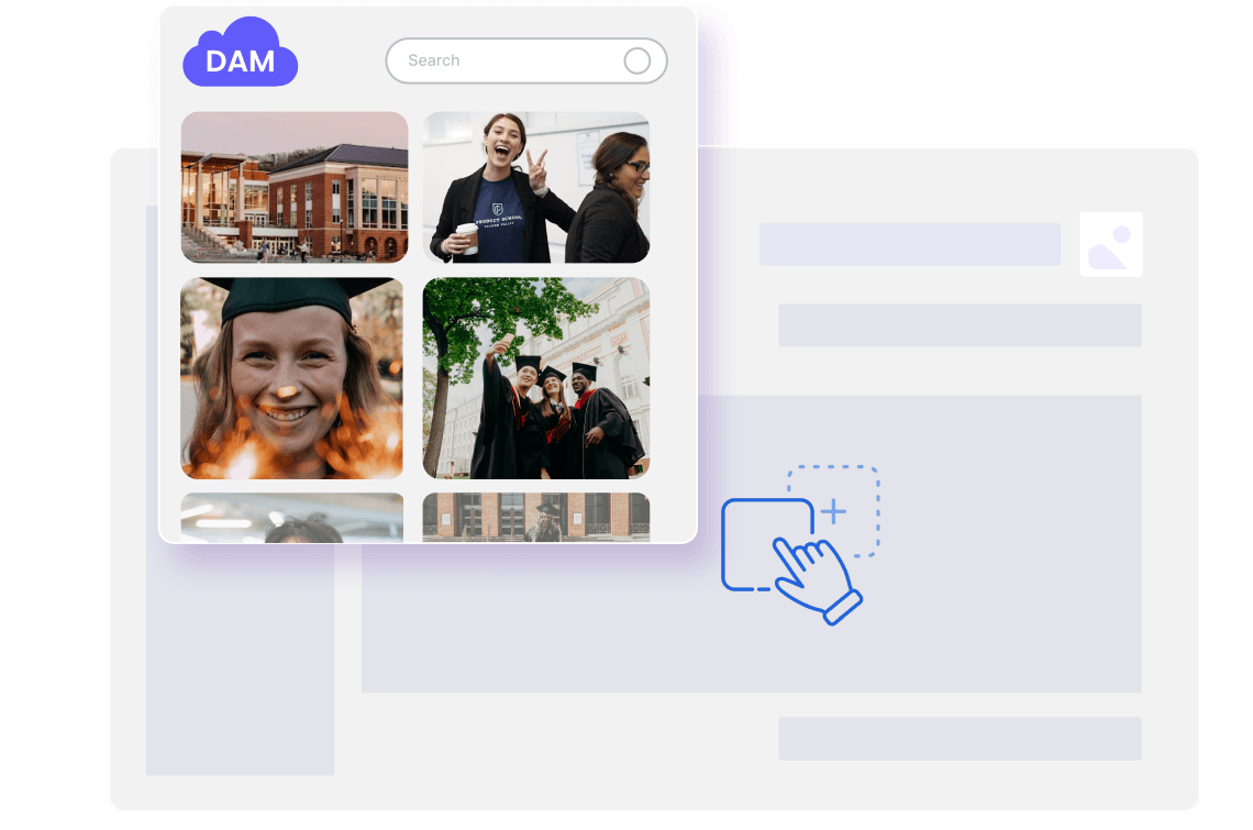 AI-Powered Digital Asset Management platform screenshot