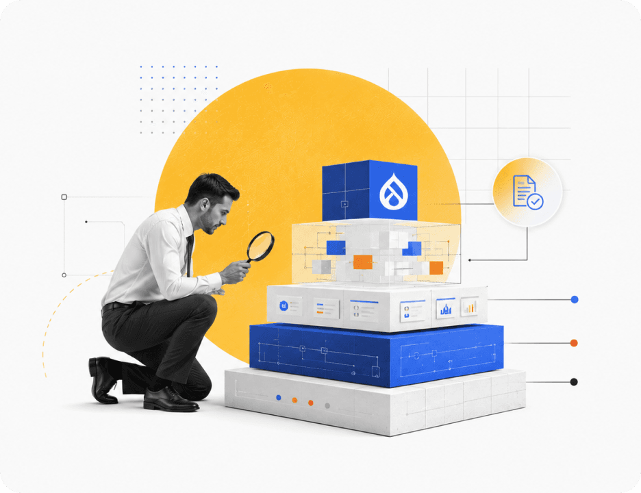 Präzisions-Drupal-Diagnose.