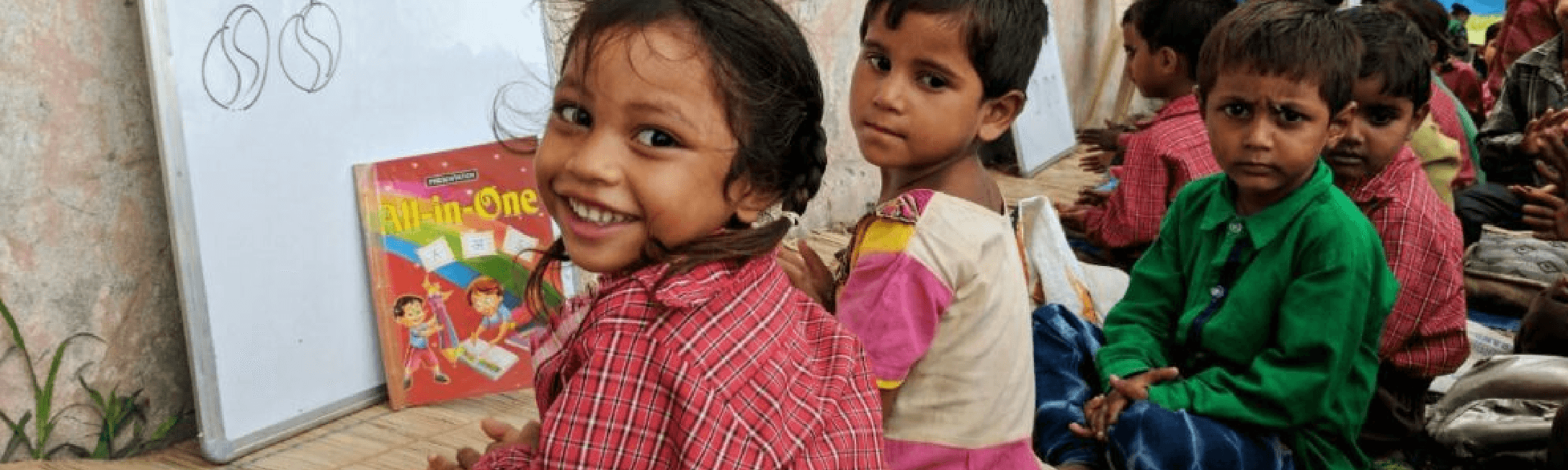 children smiling