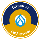 Drupal Association AI Gold Sponsor