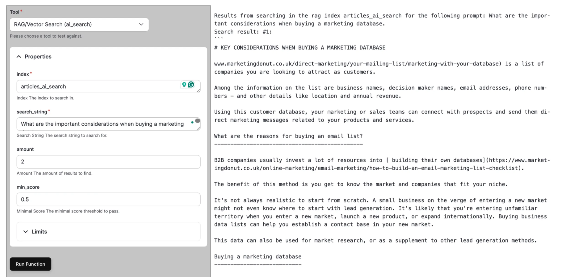 KI-Agent Ihren Agenten testen Drupal AI Search OpenSense Labs