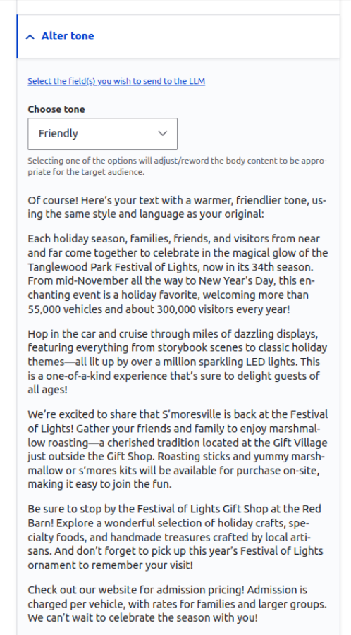 Alter Tone AI Content Suggestions OpenSense Labs