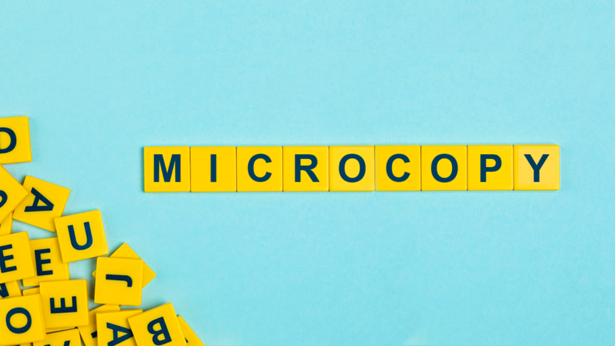 Microcopy guide for UX designers | Opensense Labs
