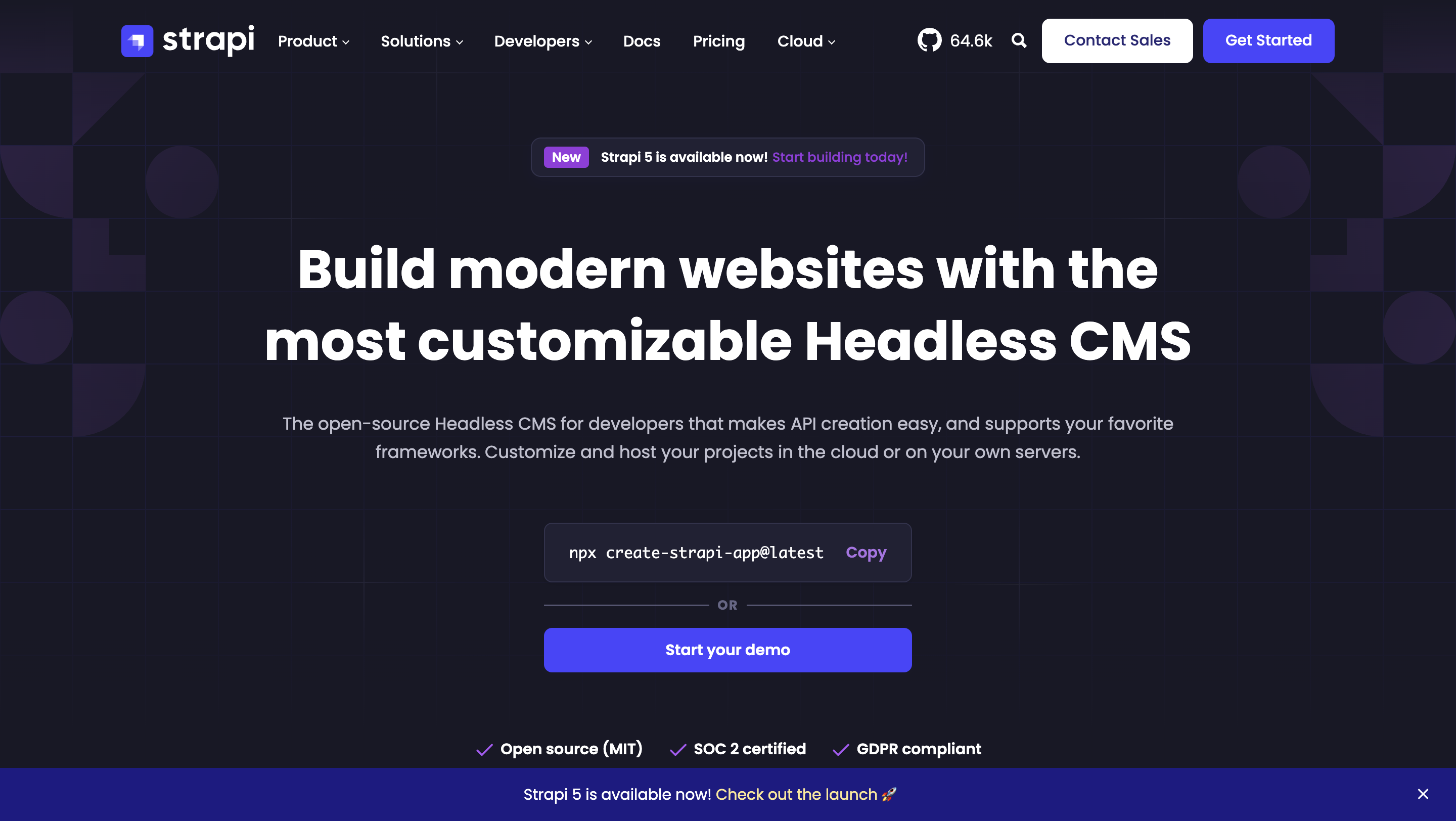 Best Headless CMS Strapi OpenSense Labs