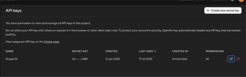 Configuring The AI Providers Drupal AI Modules OpenSense Labs