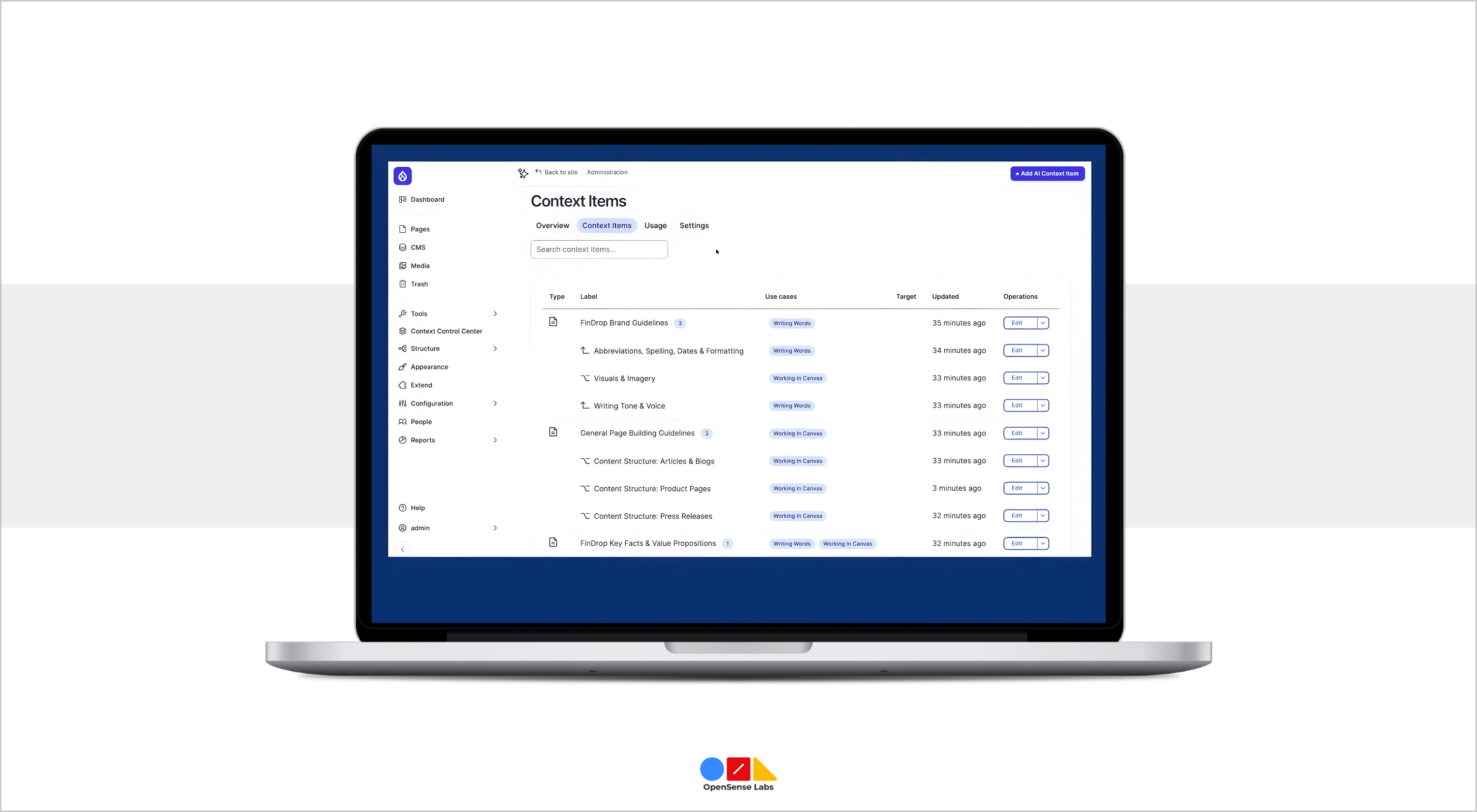 Content Control Center DrupalCon Chicago 2026 OpenSense Labs
