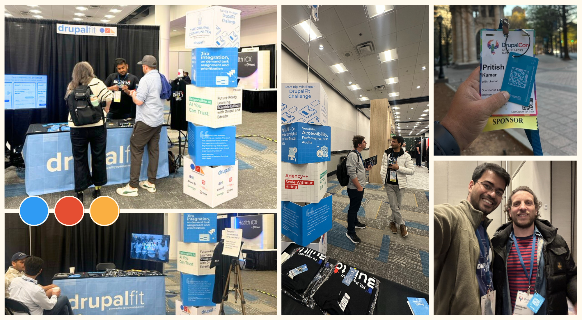 DrupalCon Atlanta 2025 Moments OpenSense Labs