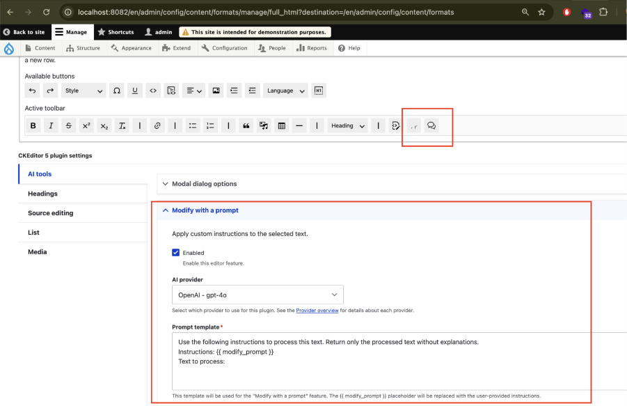 Generate And Modifying The Content Drupal AI Modules OpenSense Labs