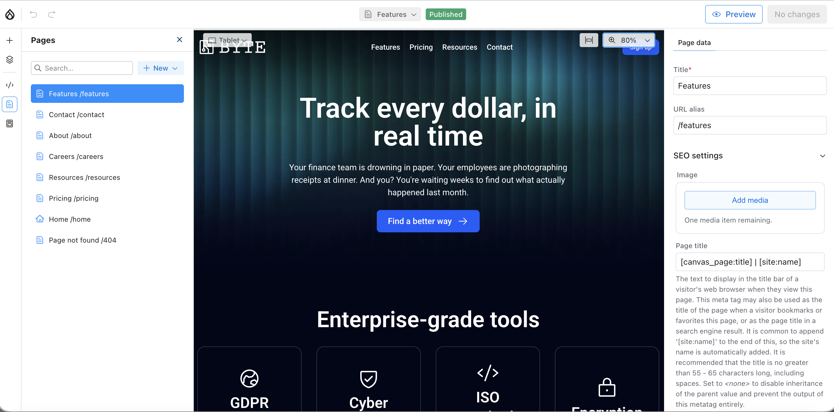 Home Page Drupal Canvas Drupal CMS 2 0 OpenSense Labs