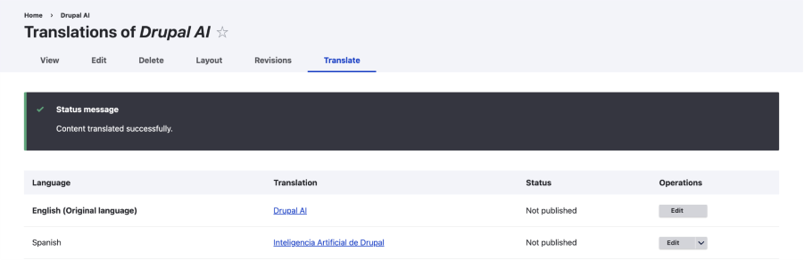 How Editors Use Drupal AI Translate OpenSense Labs