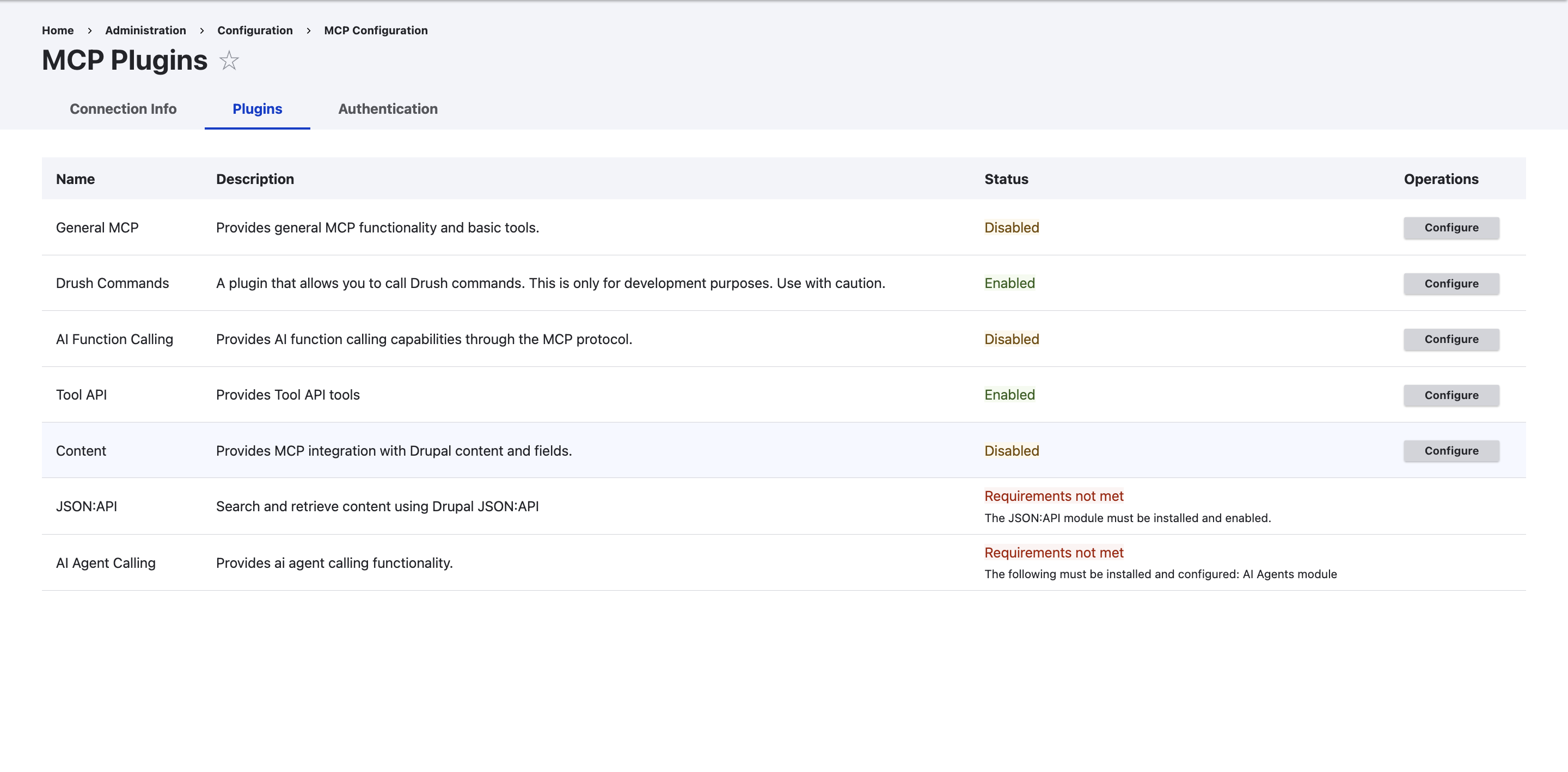 MCP Server Enable Plugins OpenSense Labs