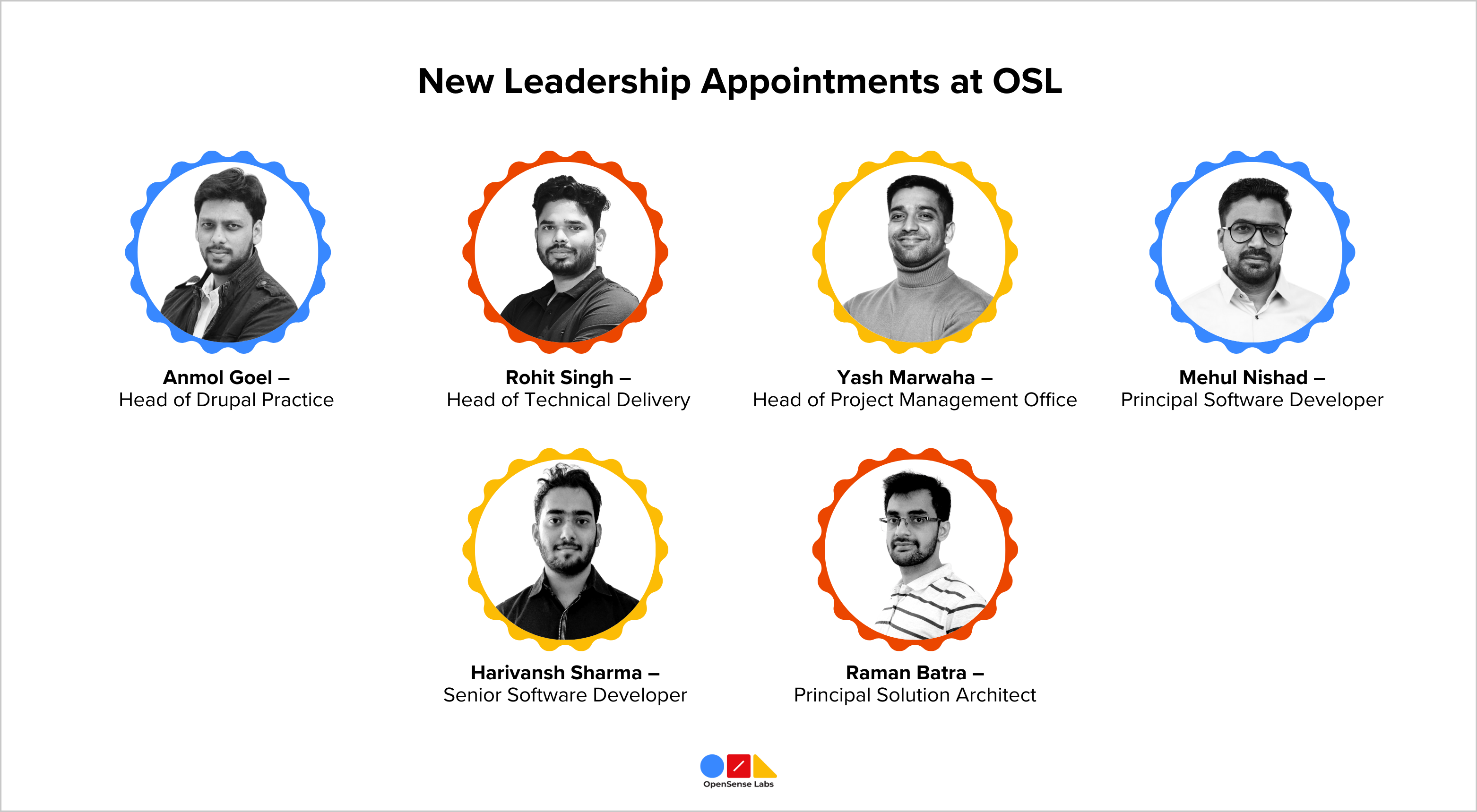 Ankündigung neuer Führungskräfte Workcation OpenSense Labs