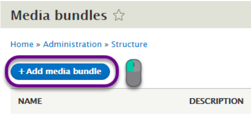 Adding media entity through media bundle