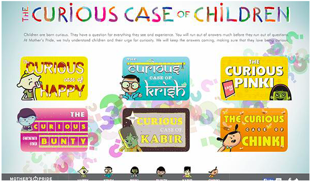 Illustration showing 6 boxes and kids inside each of them