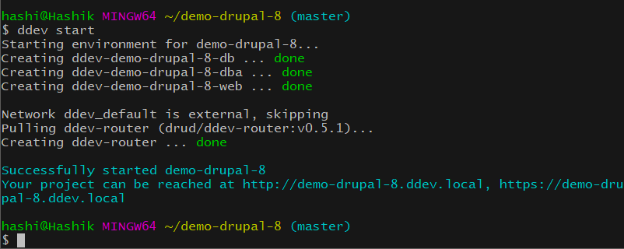 ddev config root directory