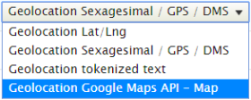 Selecting Geolocation Google Maps API - Maps