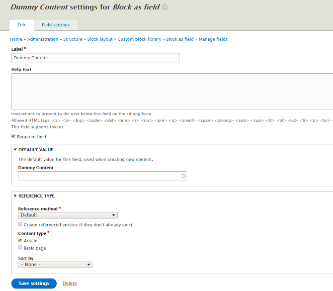 Managing the form display