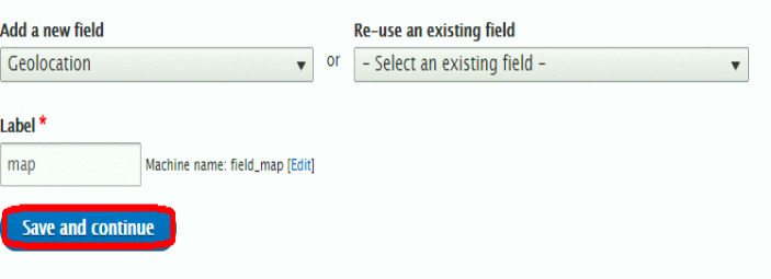 adding new field as geo location