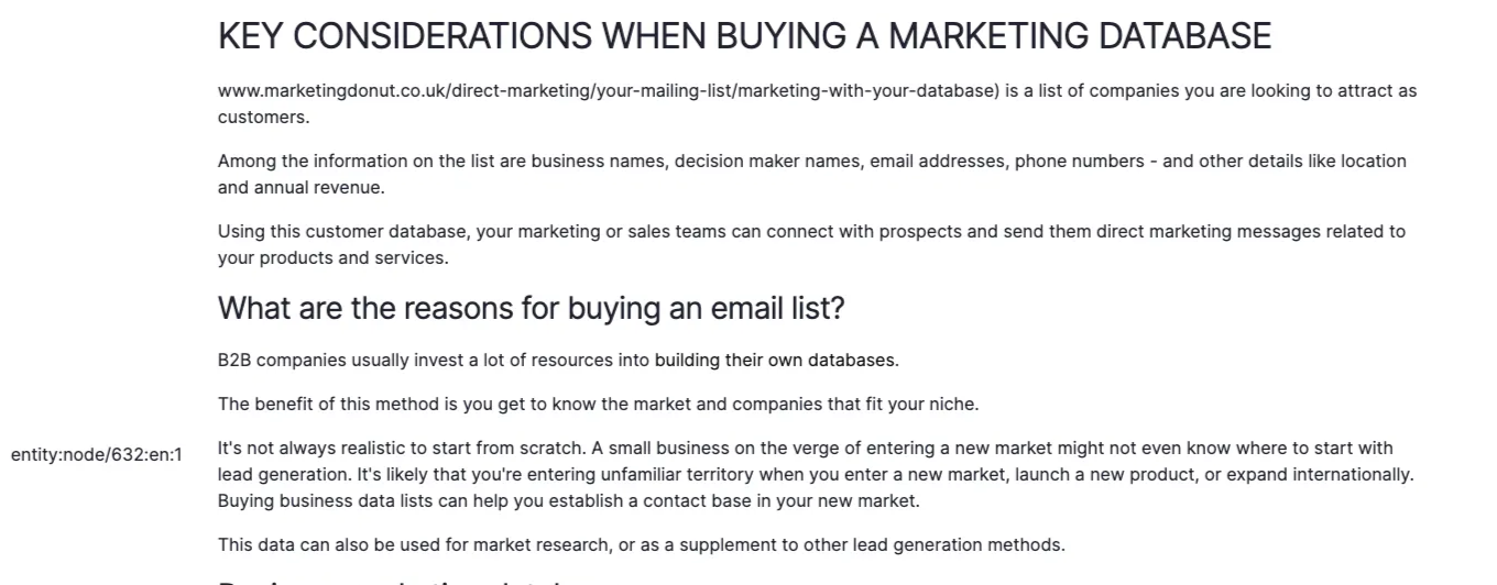 Vektordatenbank testen Antwort Drupal AI Search OpenSense Labs