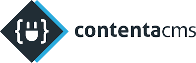logo of contenta cms with a smile emoticon inside a box