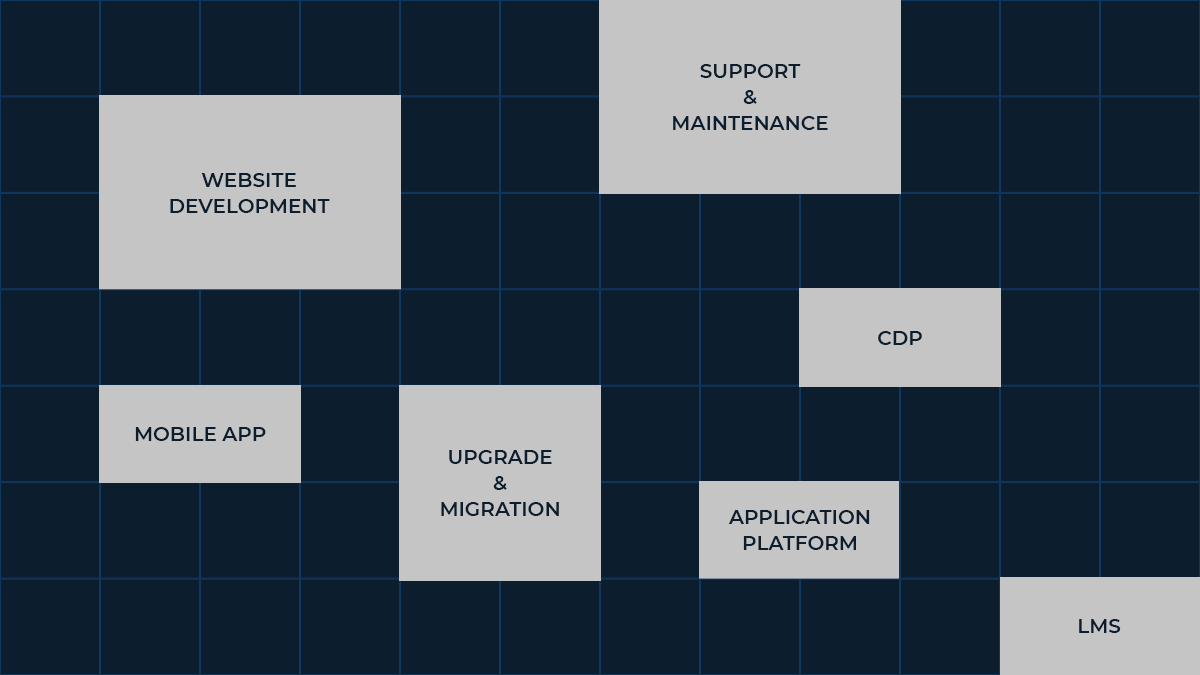 OpenSense Labs' various services are written on a dark blue background.