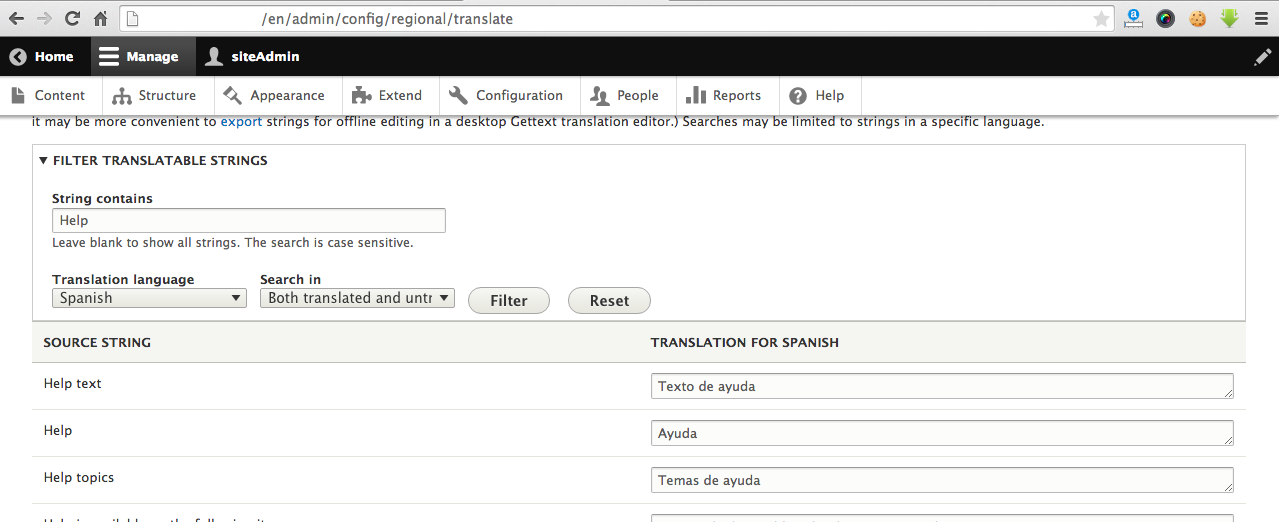 Interface translation module