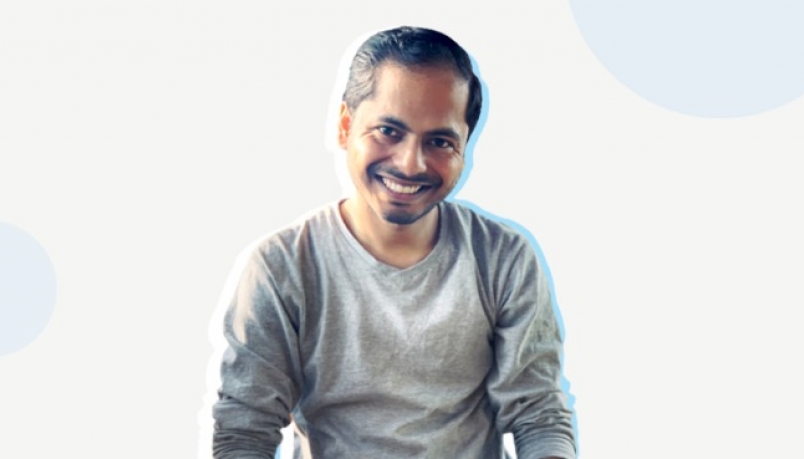 Danish Usmani,CEO, OpenSense Labs smiling 