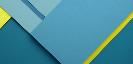 blog banner with blue and yellow design