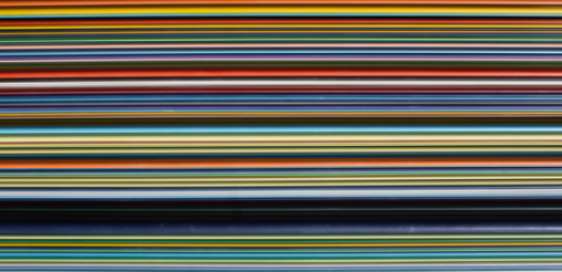 static multicoloured lines across the screen