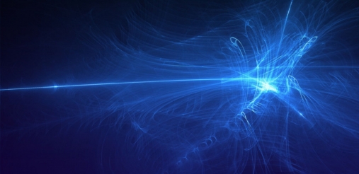 white background with a white beam of light in the far right