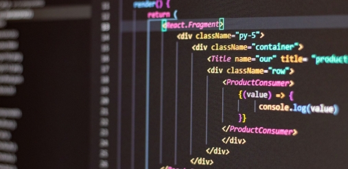 A programming screen can be seen.