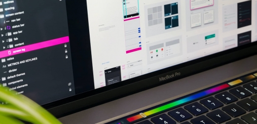 An image describing a laptop screen