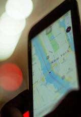 blog image of a mobile with a map open focussing on New York