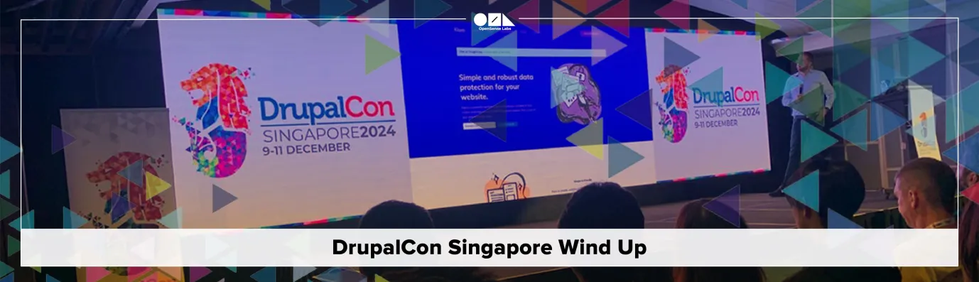 DrupalCon Singapore Wind Up DrupalCon Singapore OpenSense Labs