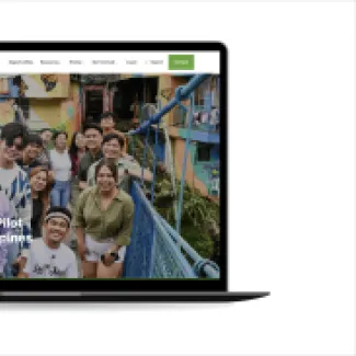 Earth Journalism Network Website Mockup OpenSense Labs