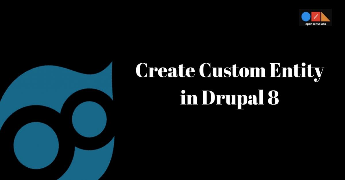 Create a custom Entity